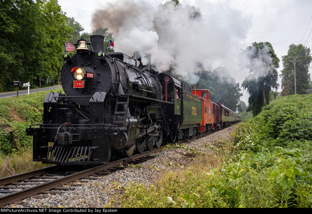 GSMR 1702 whistles for Dehart Cemetery Road 